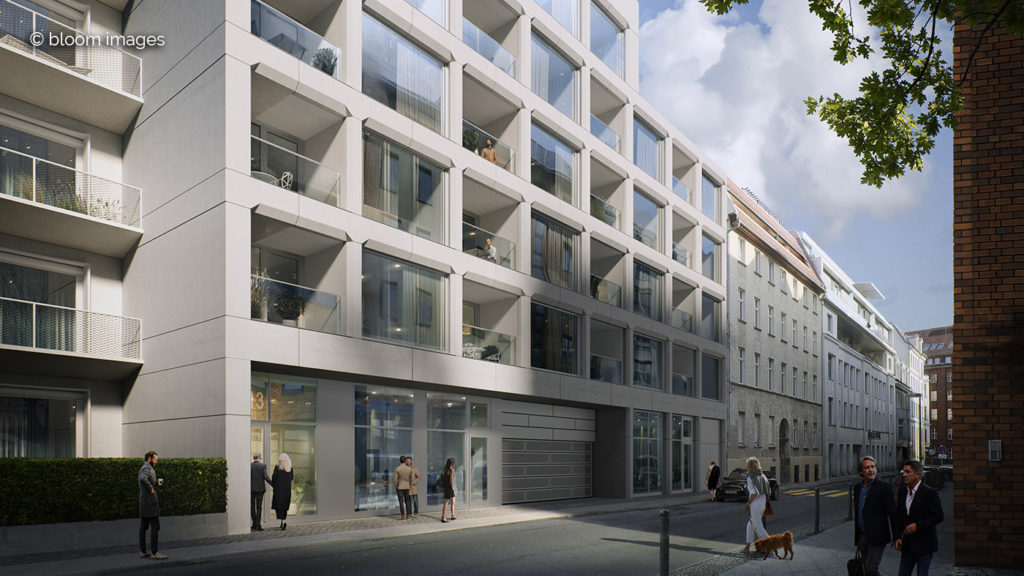 Projekt Fassadenbau Luetzowstrasse CP4