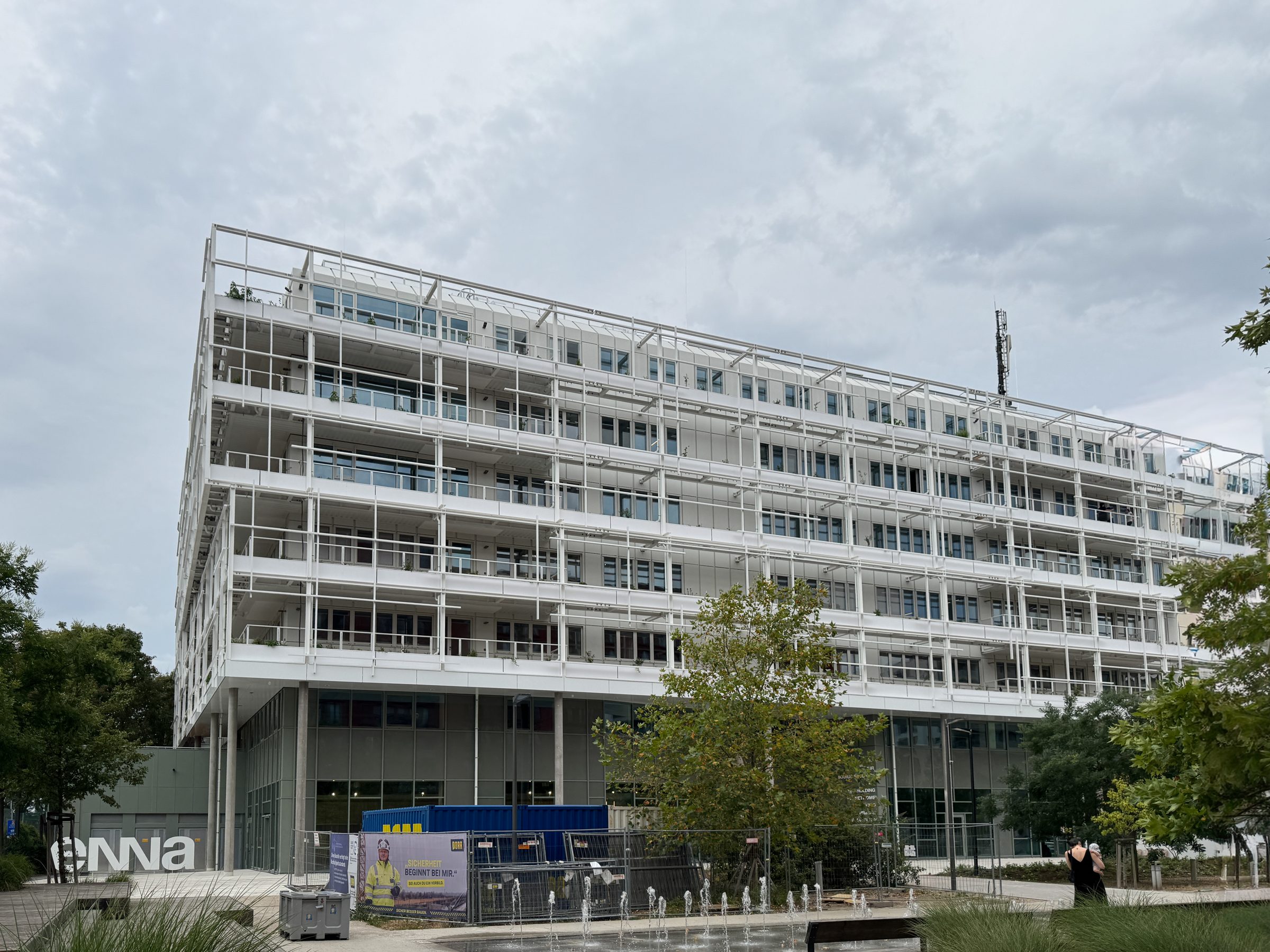 eNNa Wien – Gesamtansicht des Work-Life-Buildings